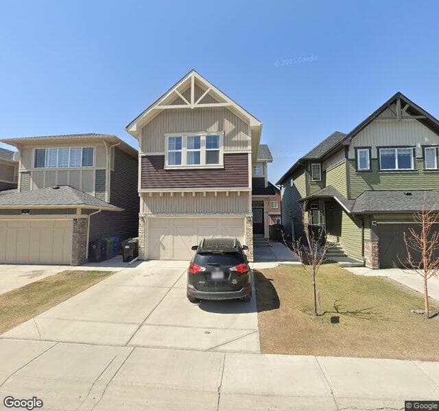 Street view of 23 Saddlelake Manor NE, Calgary