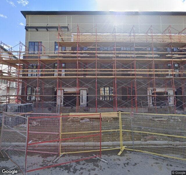 Street view of 201-8155 8 Avenue SW, Calgary