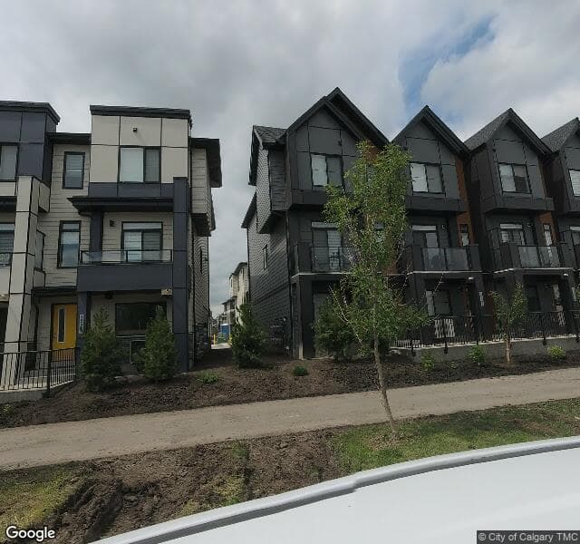 Street view of 20923 Seton Way SE, Calgary