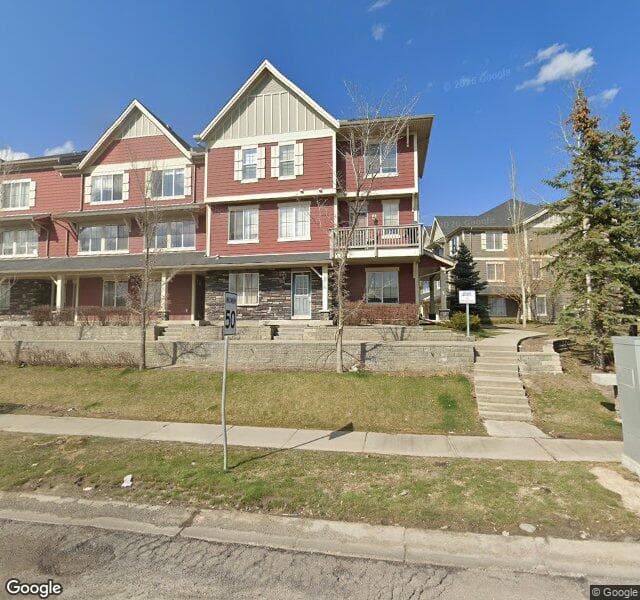 Street view of 1216-125 Panatella Way NW, Calgary