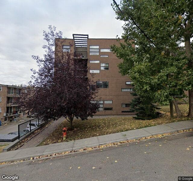 Street view of 301-2316 17B Street SW, Calgary