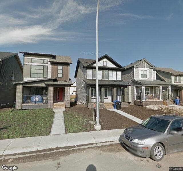 Street view of 108 Copperpond Parade SE, Calgary