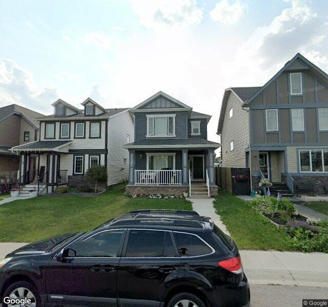 Street view of 72 Copperpond Park SE, Calgary