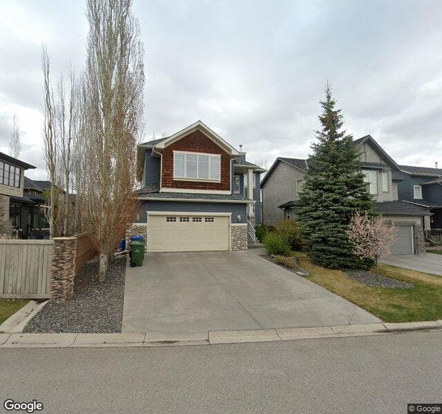 Street view of 19 Evergreen Park SW, Calgary