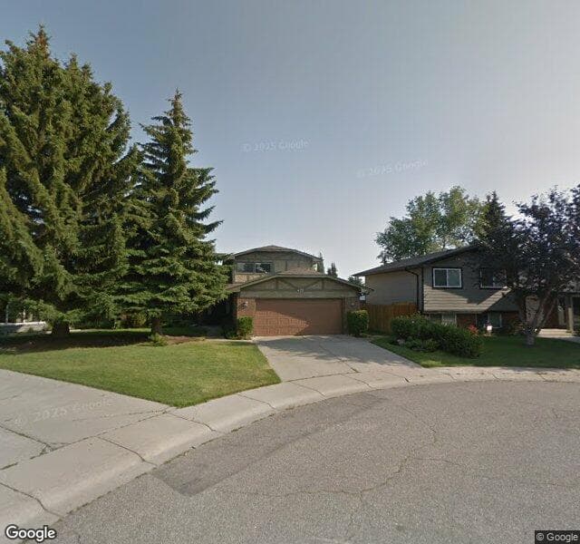 Street view of 420 Parkridge Rise SE, Calgary