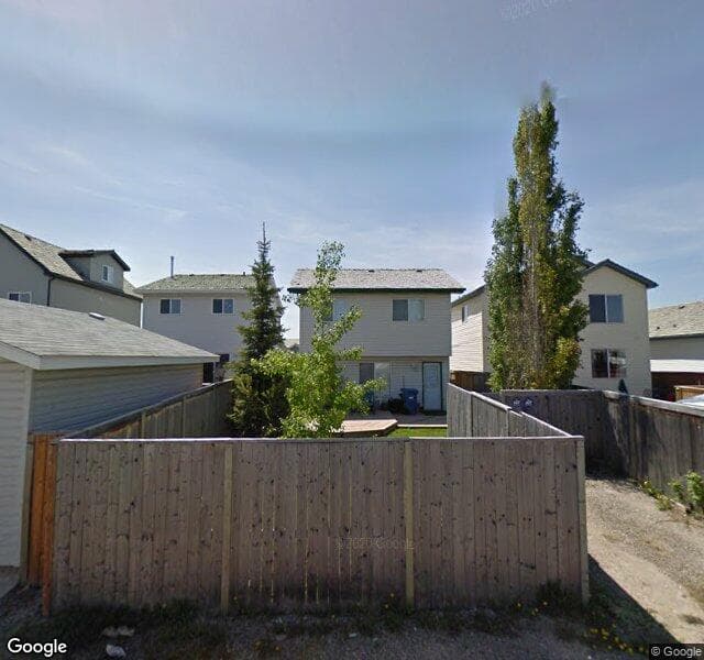 Street view of 132 Mount Aberdeen Close SE, Calgary