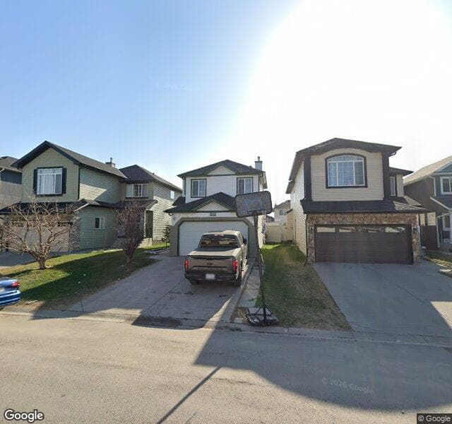 Street view of 60 Saddlehorn Crescent NE, Calgary