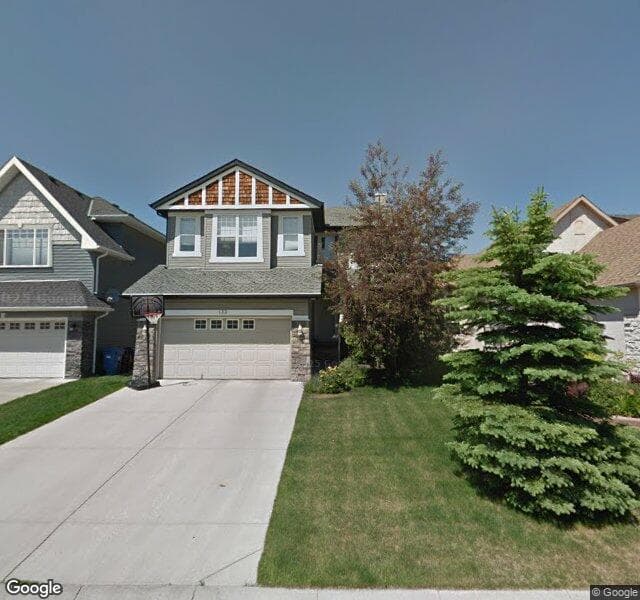 Street view of 133 Evergreen Common SW, Calgary