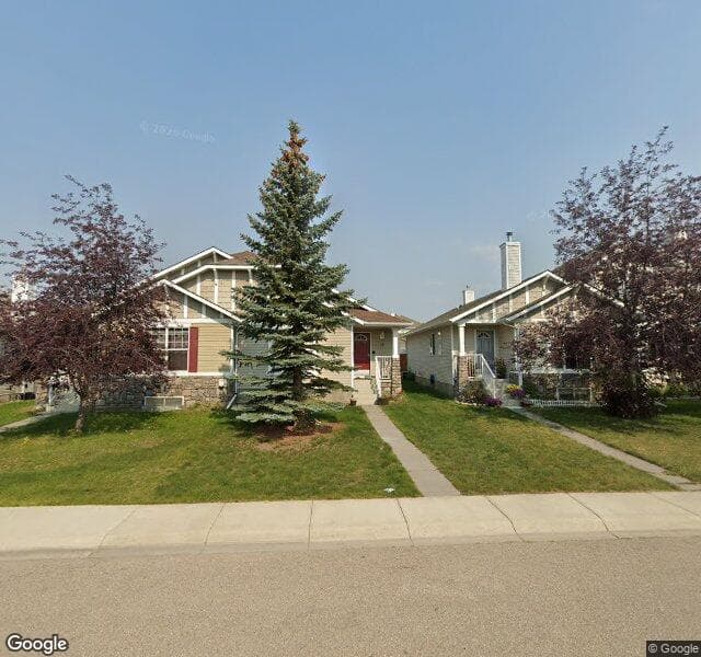 Street view of 18 W Springs Court SW, Calgary