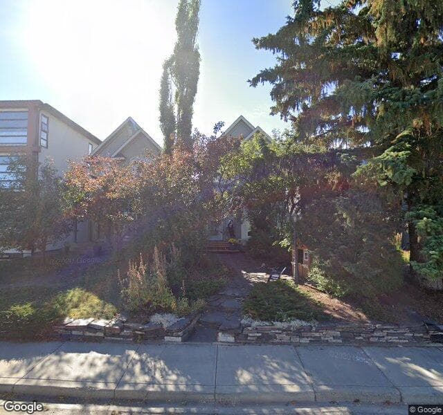 Street view of 1837 Broadview Road NW, Calgary