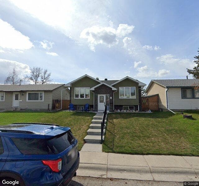Street view of 47 Malvern Crescent NE, Calgary