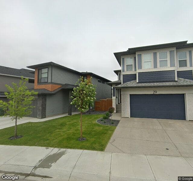 Street view of 33 Cranbrook Park SE, Calgary