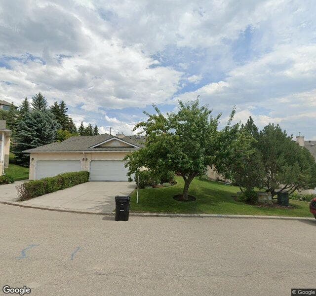 Street view of 222 Sierra Morena Terrace SW, Calgary