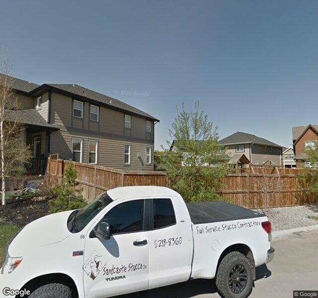 Street view of 213 Mahogany Terrace SE, Calgary