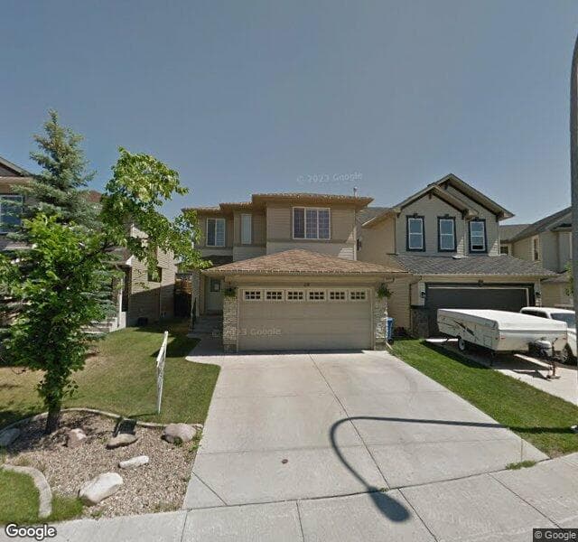 Street view of 28 Eversyde Way SW, Calgary