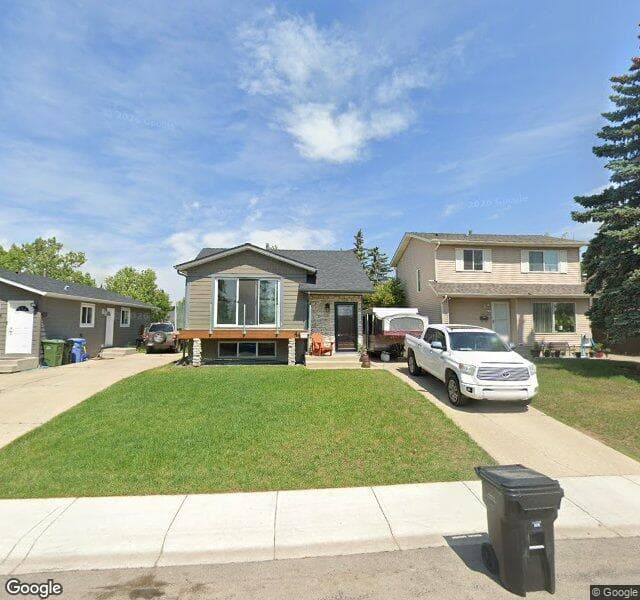 Street view of 44 Abbercove Way SE, Calgary