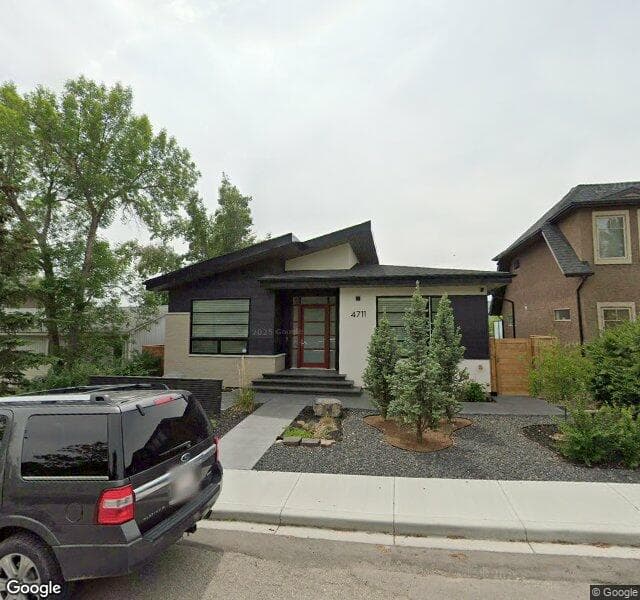 Street view of 4711 23 Avenue NW, Calgary