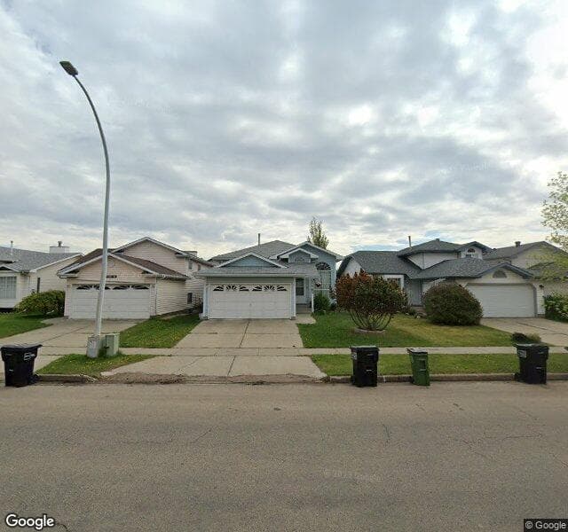 Street view of 17703 91 Street NW, Edmonton