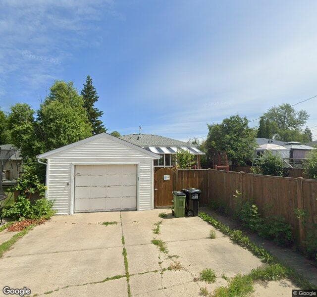 Street view of 10966 158 Street NW, Edmonton