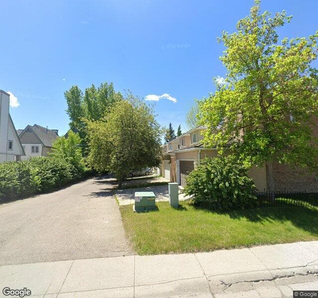 Street view of 5360 53 Street NW, Calgary