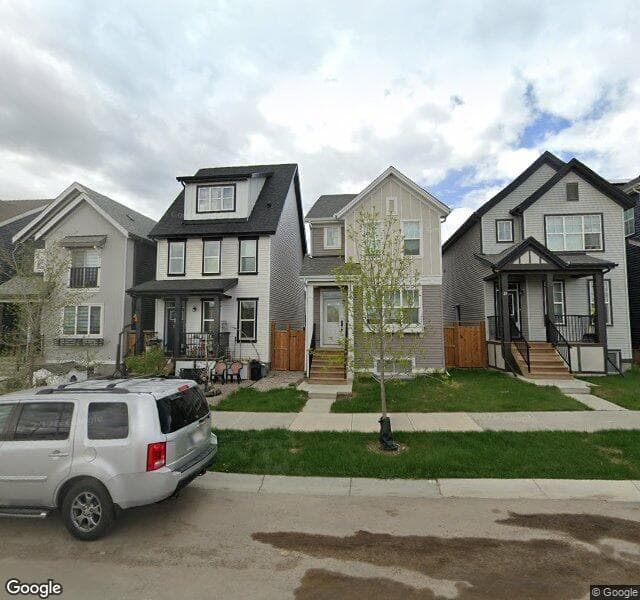 Street view of 27 Heirloom Boulevard SE, Calgary