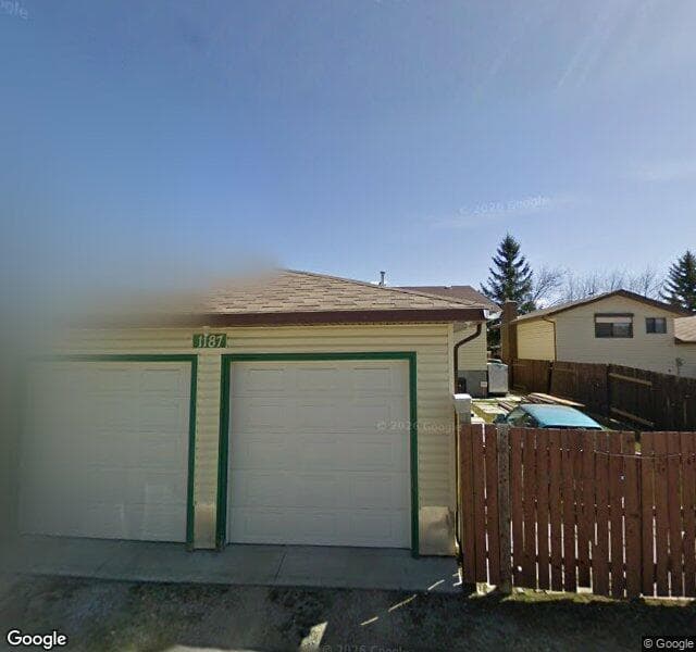 Street view of 1187 Abbeydale Drive NE, Calgary