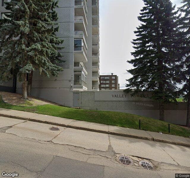 Street view of 202-9923 103 Street NW, Edmonton