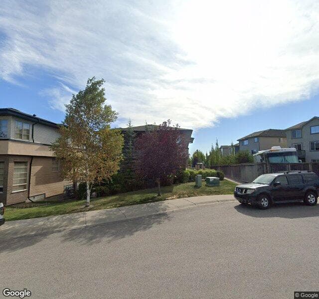 Street view of 27 Aspen Hills Terrace SW, Calgary