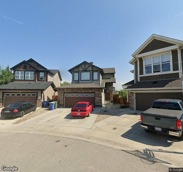 Street view of 54 Autumn Gardens SE, Calgary