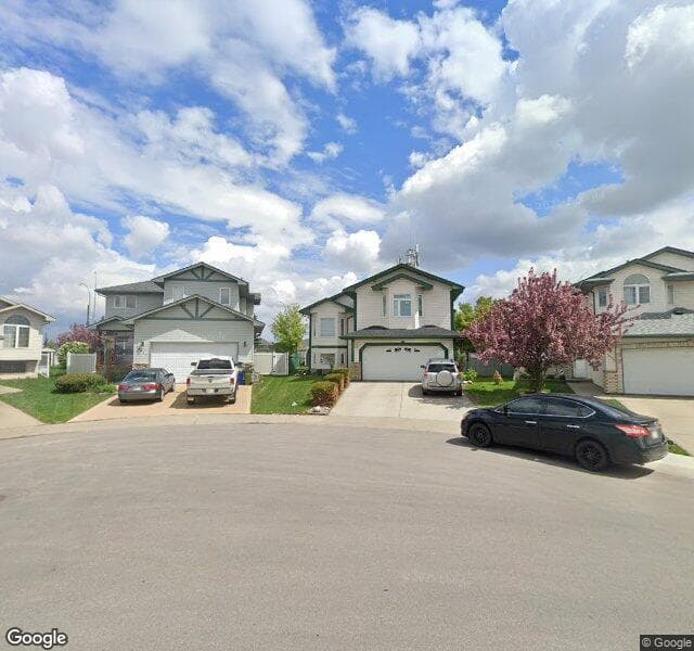 Street view of 16543 67 Street NW, Edmonton