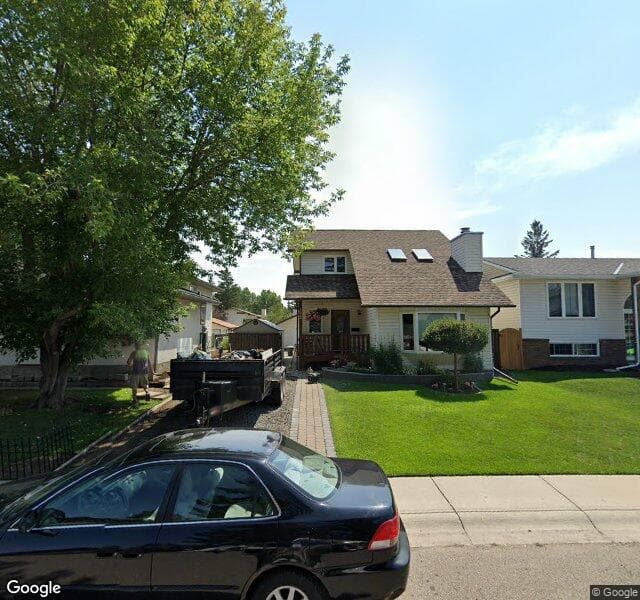 Street view of 227 Cedarwood Road SW, Calgary