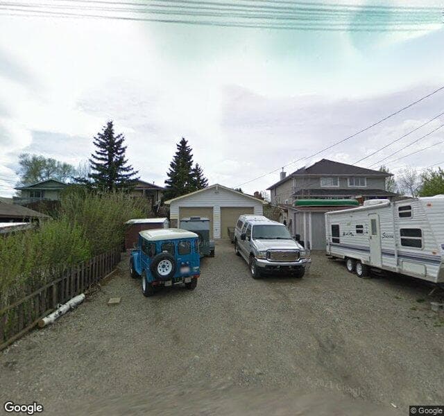 Street view of 4512 70 Street NW, Calgary