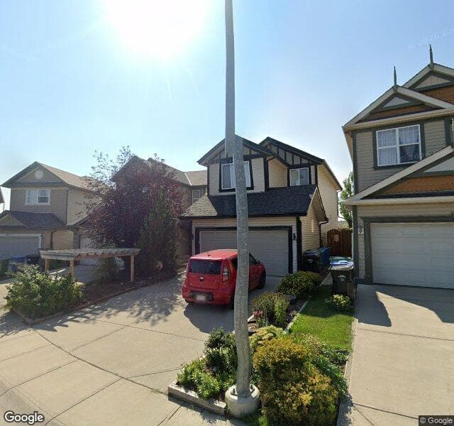 Street view of 216 Everglen Way SW, Calgary