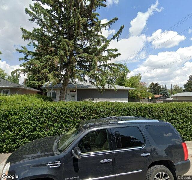 Street view of 640 Aurora Place SE, Calgary