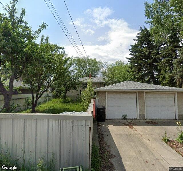 Street view of 12827 125 Street NW, Edmonton