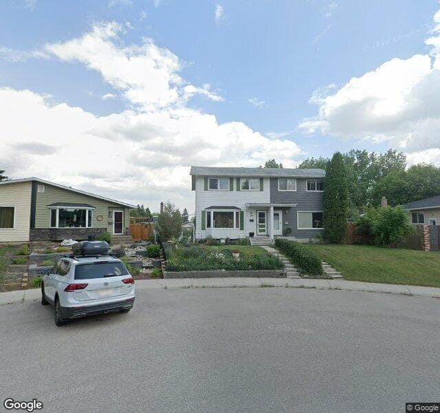 Street view of 126 Allandale Close SE, Calgary
