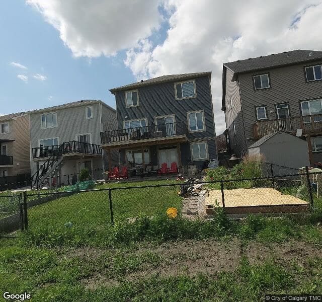 Street view of 18 Cityscape Bay NE, Calgary