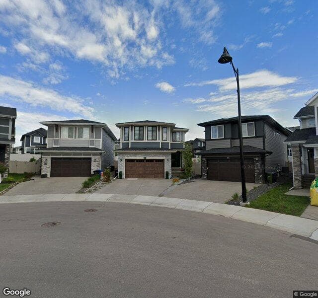 Street view of 267 W Grove Point SW, Calgary