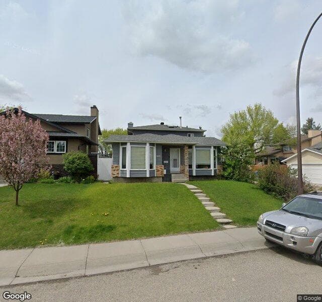 Street view of 16995 Sunvale Road SE, Calgary