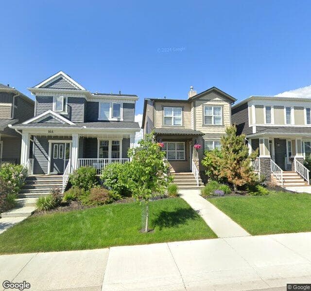 Street view of 160 Evanscrest Park NW, Calgary