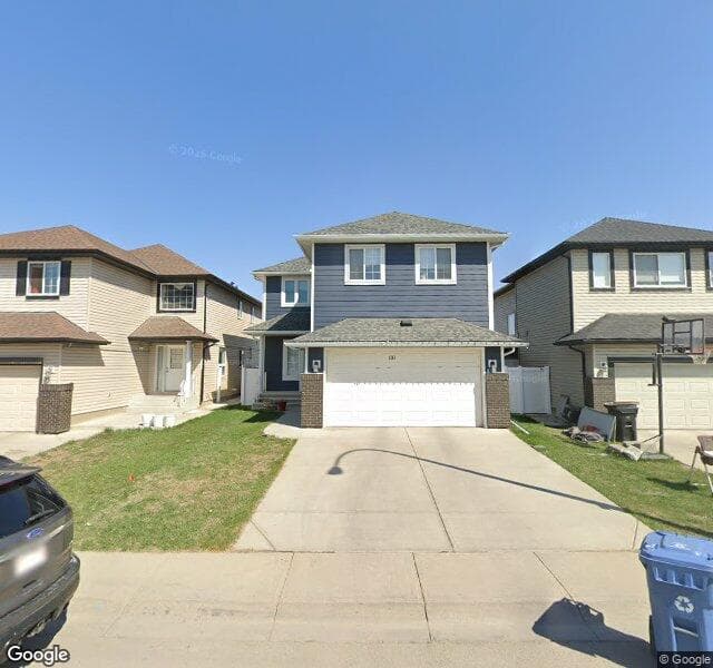 Street view of 110 Saddleland Crescent NE, Calgary