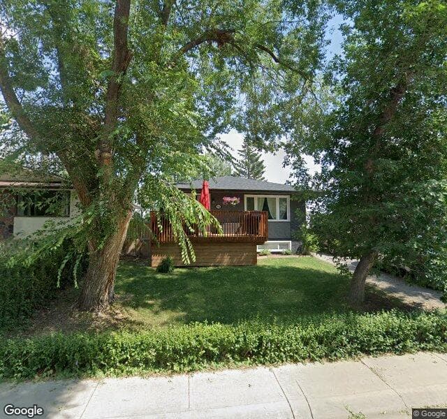 Street view of 608 Cantrell Drive SW, Calgary