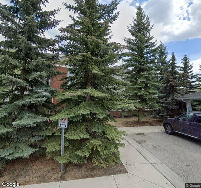 Street view of 1305-8000 Wentworth Drive SW, Calgary