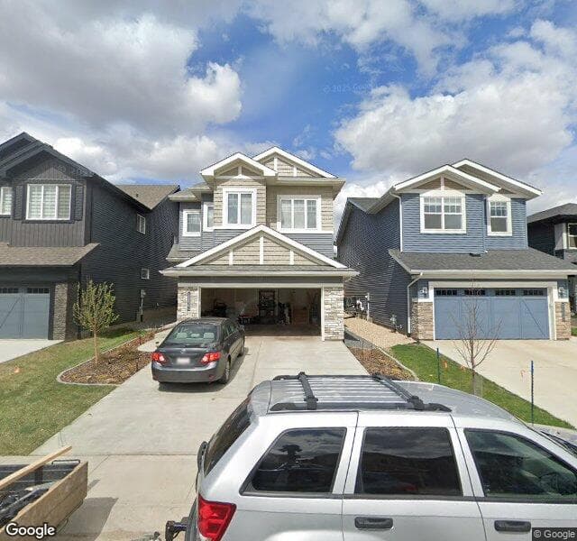 Street view of 22212 80 Avenue NW, Edmonton