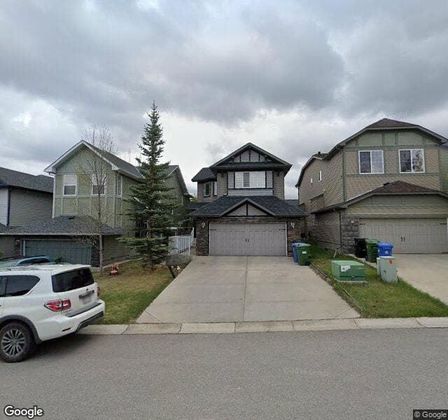 Street view of 19 Silverado Saddle Court SW, Calgary