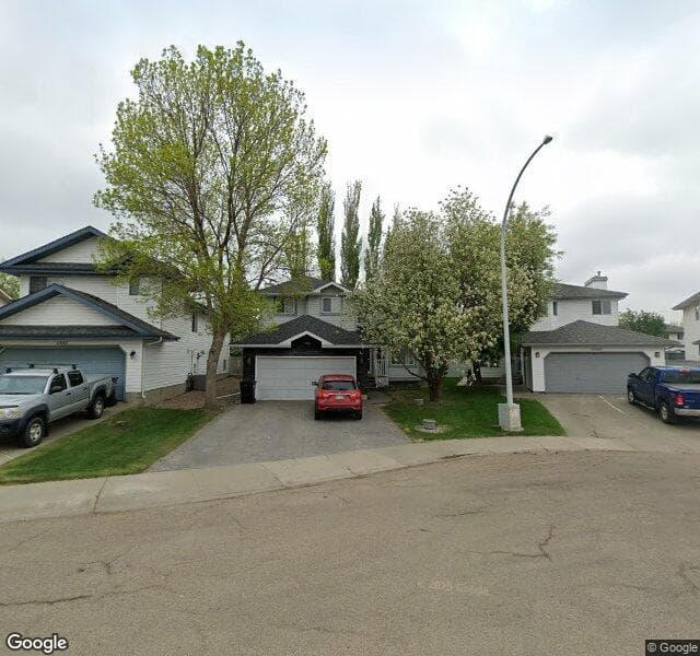 Street view of 17056 114 Street NW, Edmonton
