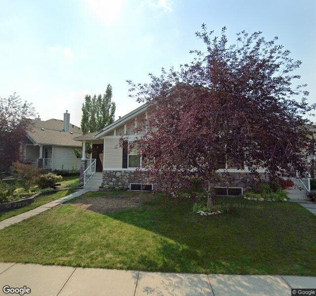Street view of 66 W Springs Court SW, Calgary