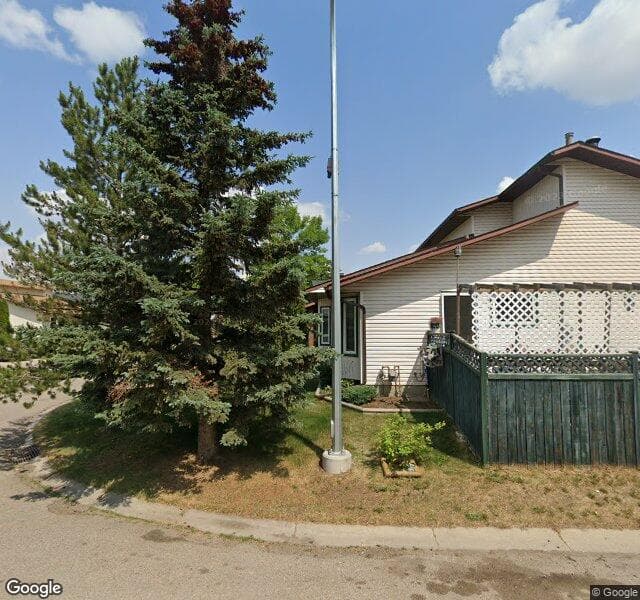 Street view of 4 Castlegrove Place NE, Calgary