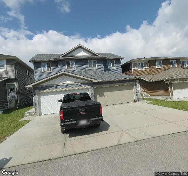 Street view of 27 Saddlestone Lane NE, Calgary