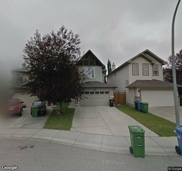 Street view of 147 Panamount Heights NW, Calgary